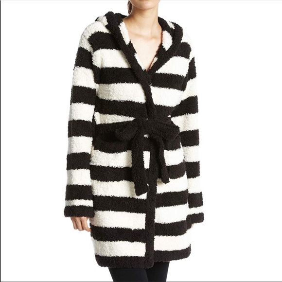 Barefoot Dreams Other - Barefoot Dreams Cozy Chic Short Striped Robe S